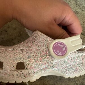 Baby size 5 Crocs. Worn for 1 summer.